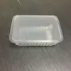Suministro directo de fábrica bandeja de almacenamiento rectangular transparente universal empaque personalizado para cangrejos de río caja de plástico caja de embalaje al por mayor