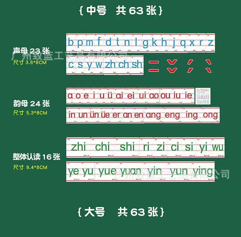 汉语拼音磁贴