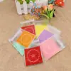 Bolsa de embalaje para hornear bolsa autosellante bolsa autoadhesiva para galletas bolsa de regalo bolsa sellable para máquina de obleas de copo de nieve bolsa para jabón hecho a mano al por mayor