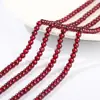 Jingdian Jewelry Granates Naturales Cuentas Sueltas Cuentas Redondas Accesorios para Pulseras DIY Cuentas Semi-Terminadas Venta Directa de Fábrica