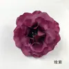 Cabeza de Flor de Rosa Peonía Simulada Flor de Rosa DIY Tocado Étnico Material de Flor Falsa Accesorios de Pared de Flores para Salón de Bodas