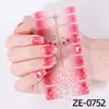 Zhengxiang pegatinas de uñas de dibujos animados nuevas transfronterizas lindas película de esmalte de uñas impermeables amor ins pegatinas de uñas pequeñas frescas