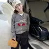 Suéter para Niñas para Otoño, Nuevo Tejido de Moda para Niños Mayores, Cardigan Elegante para Niñas Pequeñas, Atuendo de Primavera y Otoño