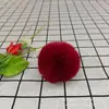 Pompones de Pelo de Conejo Artificial Coloridos al por Mayor 6cm 7cm 8cm Accesorios para Ropa Dijes para Bolsos Zapatos y Sombreros Pompones Decorativos DIY