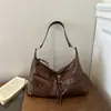 Casual Transfronterizo Europeo y Americano 2026 Textura PU Para Viajar Bolso Cruzado de Hombro de Gran Capacidad a la Moda Sencillo Bolso de Axila
