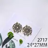 Acessórios para Joias DIY Atacado 34*27mm Ganchos para Brincos Caçador de Sonhos Teia de Aranha Oca Vintage Pingente de Colar