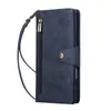 Adequado para Capa de Celular de Couro Estilo Zíper com Fivela de Rebite Apple 17E iPhone 17/Air/16/15 com Porta-Cartão