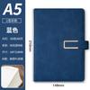 Cuaderno de negocios A5, bloc de notas con logotipo personalizado, para oficina, conferencias, venta al por mayor, libro de registro con hebilla de hierro simple, cuaderno B5