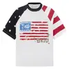Yipinjia Original Tendência Chinesa Retrô Americano Cor Blocada Manga Curta Camiseta Design de Verão Nicho Unissex Top