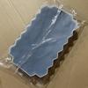 Molde de silicona con tapa para hielo en forma de panal de 37 cm, molde de silicona para hielo en forma de panal celular, molde para helado, caja para bloques de helado