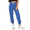 Pantalones Jogger de Cintura Alta para Mujer Amazon 2024 con Bolsillos y Cordón, Color Sólido, Pantalones Casuales Deportivos