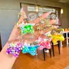 Llavero Creativo Serie Océano Relleno de Aceite Pez Payaso Estrella de Mar Pez Pequeño Colgante de Bolso Decoración de Llavero