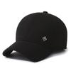 Gorra de béisbol gruesa para hombre de invierno con forro polar, para personas de mediana edad y mayores, para exteriores, con protección para las orejas, casual, a la moda, cálida, de algodón