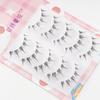 Pestañas postizas de simulación natural con sensación de aire, racimo individual de una pieza, pestañas Barbie de puro deseo, pestañas de pelo de hada para ojos de caricatura