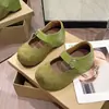 Zapatos Mary Jane versátiles con vibra retro relajada 2026, punta redonda, estilo de dama hermoso, modelo nuevo para mujeres petite, principios de otoño