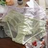 Ropa Interior Sexy de Encaje Francés Transparente de Malla Amigable con la Piel Deseo Puro Entrepierna de Seda de Morera Bacteriostática Estilo Nacional