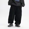 Pantalones largos para niño, nueva colección otoño 2026, pantalones casuales de color liso estilo coreano, corte holgado, adecuados para niños pequeños y mayores, con puños elásticos, versátiles