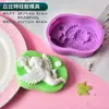 Base de Sabão DIY Molde de Sabão Artesanal Silicone Gel Criativo Fofo Fácil de Limpar Sabão Leite de Sabão Sabão Caseiro Ferramenta de Moagem