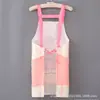 Delantal Impermeable para Adultos, Estilo de Dibujos Animados, Sin Mangas, para Uso en Casa, Cocina, Limpiar Manos, Delantal de Trabajo a Prueba de Aceite, Estilo Delgado de Verano
