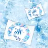 Toallitas Húmedas Refrescantes de Verano, Toallitas Húmedas con Sensor de Hielo, Toallitas Deportivas Portátiles con Sensor de Frío para el Sudor, Toallitas Faciales, Toallitas Frías como el Hielo