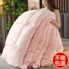 Edredón Engrosado y Cálido de Fibra de Soja para Invierno, Núcleo de Edredón de Algodón de Seda de 5 kg, Edredón Individual o Doble para Dormitorio de Invierno