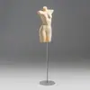Maniquí de Lencería de Medio Cuerpo para Exhibición en Escaparate de Tienda de Ropa Interior para Hombres y Mujeres, Soporte de Modelo para Trajes de Baño y Sujetadores