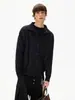 Cardigan de tricô com botões estilo retro americano old money para outono e inverno, para homens e mulheres, oferecendo um caimento relaxado e solto