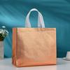 Bolsas Tote de Papel No Tejido con Foil de Aluminio, Bolsas Ecológicas Personalizadas, Bolsas de Regalo Publicitarias Personalizadas para Compras, Bolsas para Tiendas de Ropa, Personalización Ecológica
