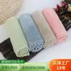 Toalha de Coral Fleece de Alta Densidade 30*30 Borda Lisa Macia Cortada ao Quadrado Essencial Diário Toalha Quadrada Grande Embalada para Uso Doméstico