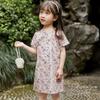 Cheongsam infantil para niña, vestido de estilo chino, nuevo verano, cheongsam para bebé