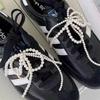 Ins Estilo Coreano Mismo Estilo Versátil Borla Cristal Perla Lazo DIY Hecho a Mano Cuentas Decoración para Zapatos Material para Ropa Venta al por Mayor