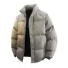 Chaqueta Acolchada para Pareja Abrigo de Algodón para Hombre Cuello Alto Engrosado Cálido Antipío Ropa de Abrigo Otoño Invierno Nuevo Estilo Chaqueta Acolchada de Invierno