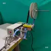 Máquina automática de flejado de pacas dispensador de fleje para pacas encuadernación de bordes tensión máquina de coser de alimentación lateral máquina de doble uso síncrona máquina de flejado eléctrica