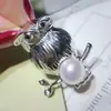 Broche de terno simples corsage de casaco masculino pinos decorativos para gola de casaco acessórios pino feminino distintivo de coruja moderno