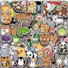 100 Pegatinas de Animales, Lindas Decoraciones de Dibujos Animados, Manualidades DIY, iPad, Funda de Teléfono Móvil, Taza de Agua, Pegatinas Decorativas para Maleta