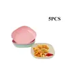 Plato para Escupir Huesos Transfronterizo Plato para Bocadillos Mesa de Comedor Plato para Huesos Hogar Plástico Escritorio Plato para Basura Plato para Escupir Huesos Plato Plato para Huesos