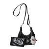 Saco de ombro axilar de alta qualidade saco de tote feminino 2024 New Fashion College classe classe commuter messenger bag