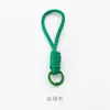 Ventas Directas de Fábrica Hogar Práctico Cosa Buena DIY Colorido Nudo Hecho a Mano Tejido Cordón Colgante Pintura para Hornear Mosquetón de Resorte
