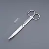 Tesoura de Gaze Toda em Aço, Tesoura para Gesso, Tesouras Pequenas Domésticas, Tesoura Cirúrgica para Gaze de Ensino, Tesoura para Remover Suturas, Tesouras de Beleza