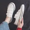 Zapatos de Lona con Velcro de Nuevo Estilo Primavera y Verano 2026 para Estudiantes Mujeres, Zapatos de Tela Estilo Coreano Ulzzang, Tenis Blancos Versátiles