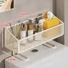 Estante de Almacenamiento para Baño Encima del Inodoro, Organizador Multifuncional para Baño e Inodoro, Estante de Almacenamiento en Capas para Lavabo