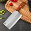 Cuchillo de Cocina Yangjiang Acero Inoxidable Cuchillo de Cocina para el Hogar Juego de Tres Piezas Cuchillo para Rebanar Cuchillo de Cocina para Cortar Cuchillo de Chef Afilado