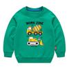 Ropa Nueva para Niños 2025 Primavera Estilo Coreano Sudadera para Niños Algodón Puro Deportes para Hombre y Mujer Cuello Redondo Manga Larga Jersey Top Moderno