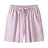 Calça casual de seda gelada feminina, leve, respirável, elástica, de secagem rápida, solta, esportiva, moderna, para todos os tipos de uso, para o verão