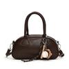 Bolsa Boston Bolsa Crossbody de Grande Capacidade para Meninas Outono e Inverno Nicho Bolsa Casual de Alta Qualidade para Viagem Bolsa de Almofada Portátil