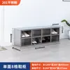 Gabinete de Acero Inoxidable Operado de Fábrica Gabinete para Empleados Taller Libre de Polvo Gabinete de Zapatos con Múltiples Compartimentos Armario Colgante Multipuerta Gabinete de Almacenamiento