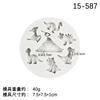Decoração de bolo de dinossauro dos desenhos animados Flip Sugar Silicone Mold DIY Baking Supplies Chocolate Biscuit Plaster Acessórios
