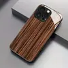 Hot-Selling de Aliexpress Funda de Madera para Teléfono para Hombre Funda para Teléfono Samsung A56 Samsung S25 Funda de Cristal de Gama Alta