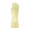 Luvas de Lavar Louça Estampadas em PVC Shuyi Impermeáveis Tarefas Domésticas Femininas Borracha Durável Roupas Limpeza de Cozinha Atacado