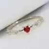 Amazon Comercio Electrónico Transfronterizo Exquisito Moda Versátil Anillo de Amor 2026 Anillo Sencillo y Único de Nicho para Mujer